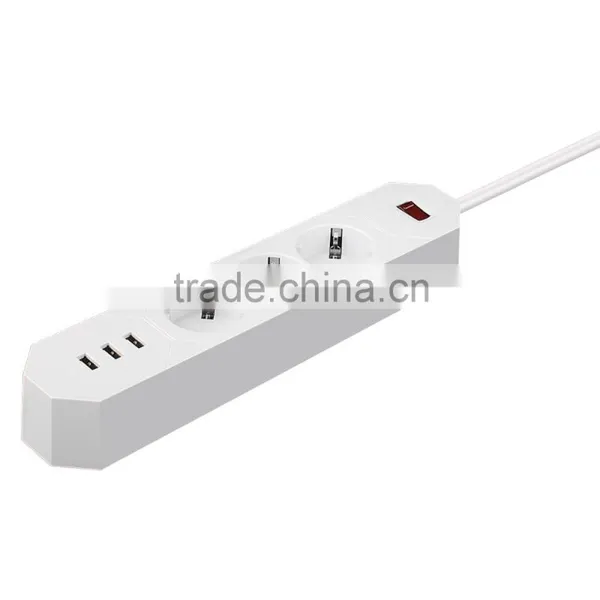 PCT Certification Passed Socket,Multiplug Universal Adapter ,eu Charger With Socket photo-3