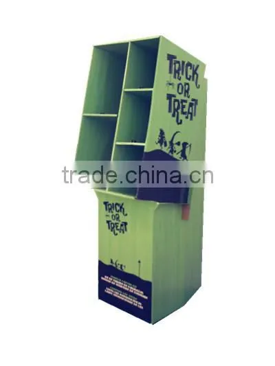 Customized Cardboard/Corrugated Floor Display Stand/Rack Supplier's Choice photo-4