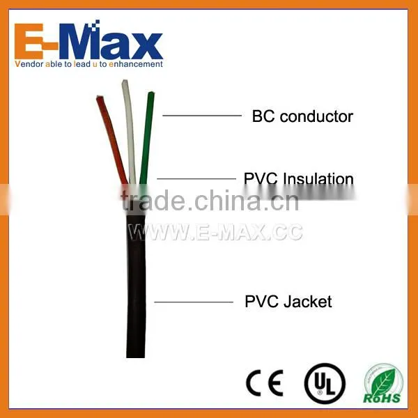 High Quality 18AWG Bare Copper 3c Control Cable - EC-O11003C007 photo-3
