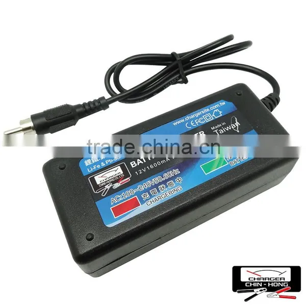 12V 1.6A Electric Bikes Charger Car Battery Charger