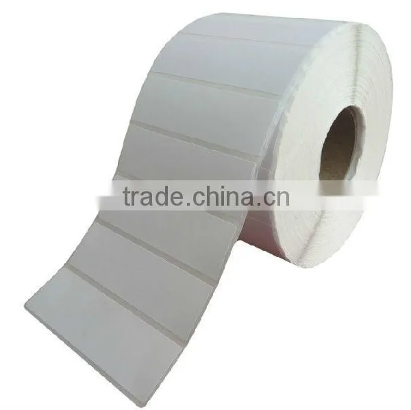 Bizsoft 70mm*20mm-1400pcs/roll Self-adhesive Label / Art Paper Sticker / Sticky Label / Barcode Label Sticker photo-2