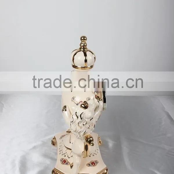 Home Decor Classic Luxury Clock / Porcelain Clock photo-3