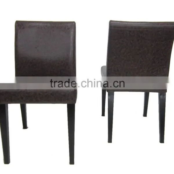Modern Upholsteryed Leather Dining Chair MG-C400 photo-4