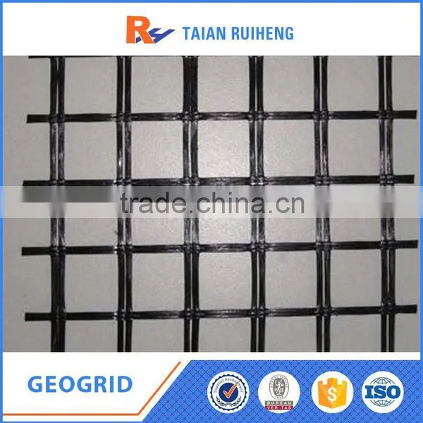 Road Bed Fiberglass Asphalt Geogrid photo-6