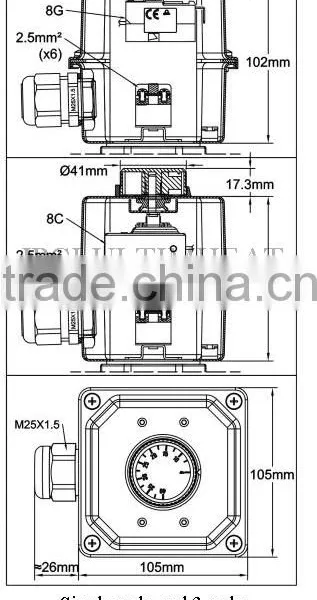 Type 9STJ, Full Stainless Steel Immersion Heater, Without Brazing photo-3