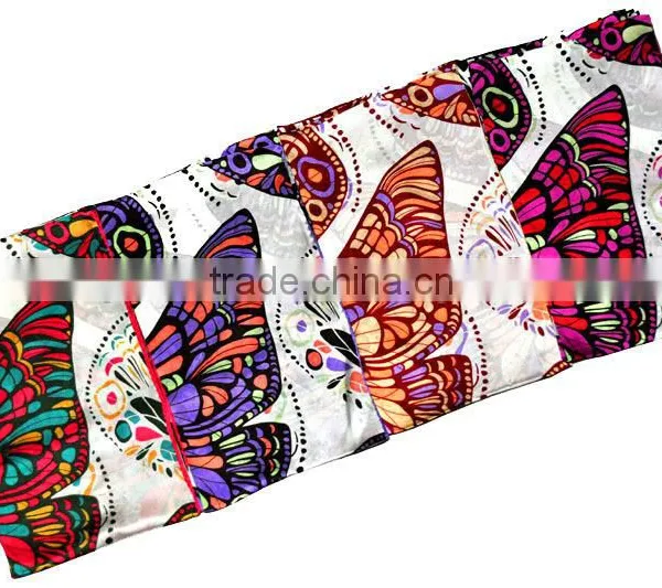Top Fashion High Quality Pure Silk Ptinted Scarf Customized Scarves Shawl Wraps photo-6