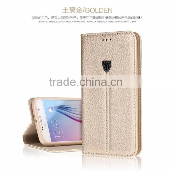 For Samsung s6 Leather Case