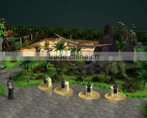 Best Selling Theme Park Robotic Dinosaur Ankylosaurus photo-3
