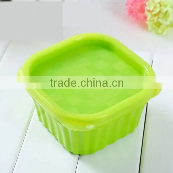 FDA LFGB Food Grade Silicone Snack Container