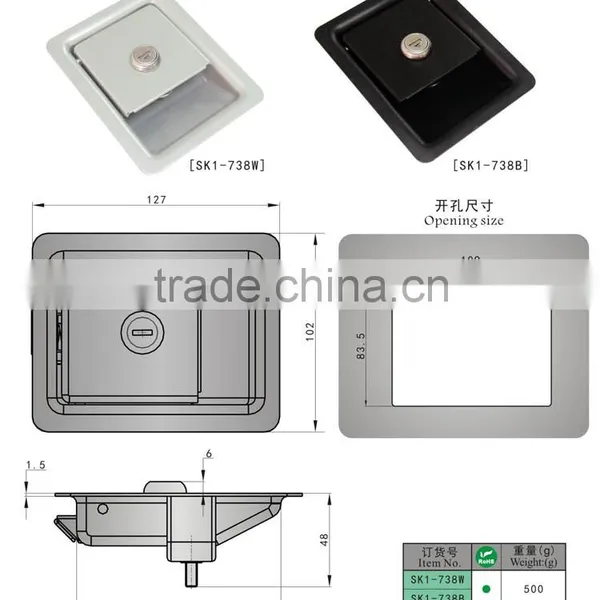 SK1-738B Wholesale Truck Lock Zinc Alloy Truck Lock photo-5