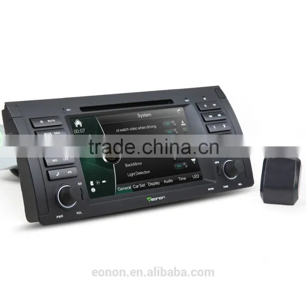 EONON D5166Z 7" Digital Touch Screen Car DVD Player With Built-in GPS For BMW E39 photo-5