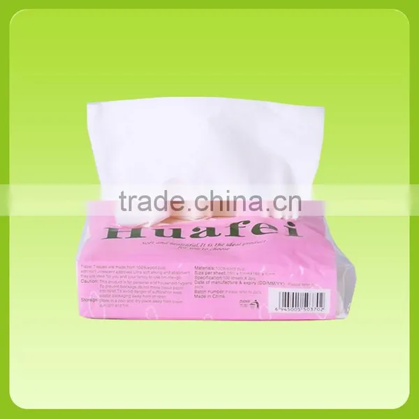 Facial Tissue Soft Pack, Travel Tissue Pack, 3Ply Soft Tissues photo-3