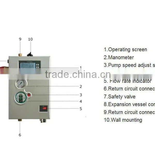 Solar Water Heater Controller,Control Water Tempature and Level, Solar Controller