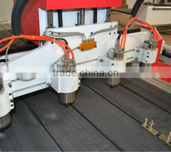 1325 Wood Router 3D 4 Heads CNC Machine photo-5