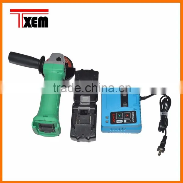 High Quality Power Tools 36v Li-ion Cordless 100mm Angle Grinder With Battery & Charger-TX-DC100 photo-6