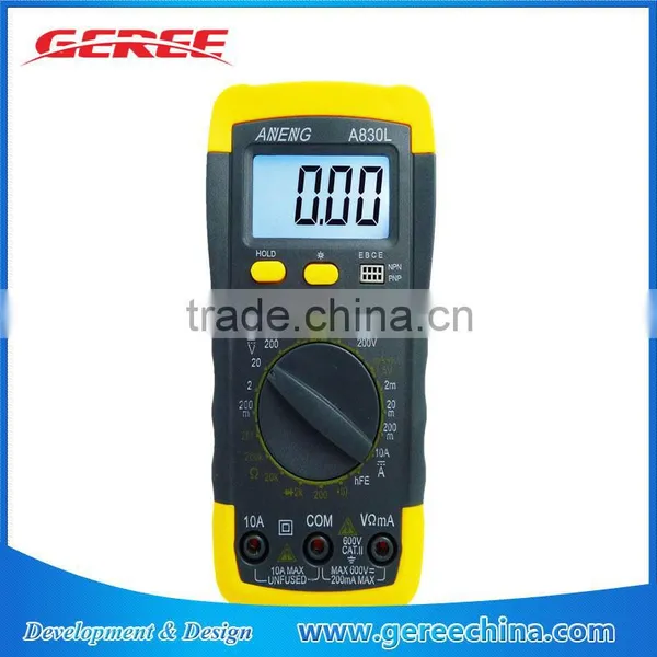 Hot Selling Digital LCD 500V AC DC 10A 2M Voltmeter Ammeter Ohmmeter Multimeter Current Voltage OMH Tester Meter photo-2