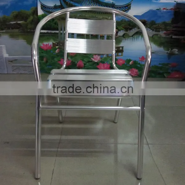 00 Aluminum Furniture Modern Light Weight Stacking Bar Chair YC002A photo-2