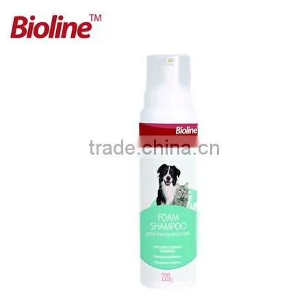 Bioline Pet Dogs and Cats Dry Foam Shampoo