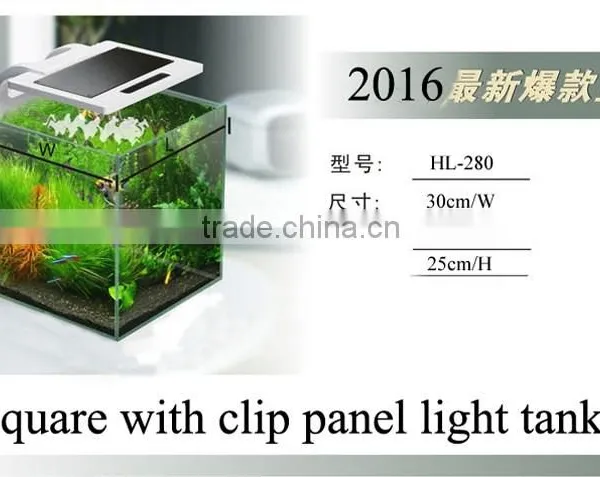 Factory Sale Mini Glass Skimmer Color Changing Led Light Reef Tank photo-3