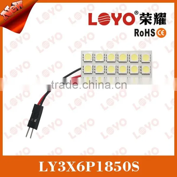 PCB LED Auto Car Light T10/BA9S/Festoon 18 LEDs Led Light Spare Parts