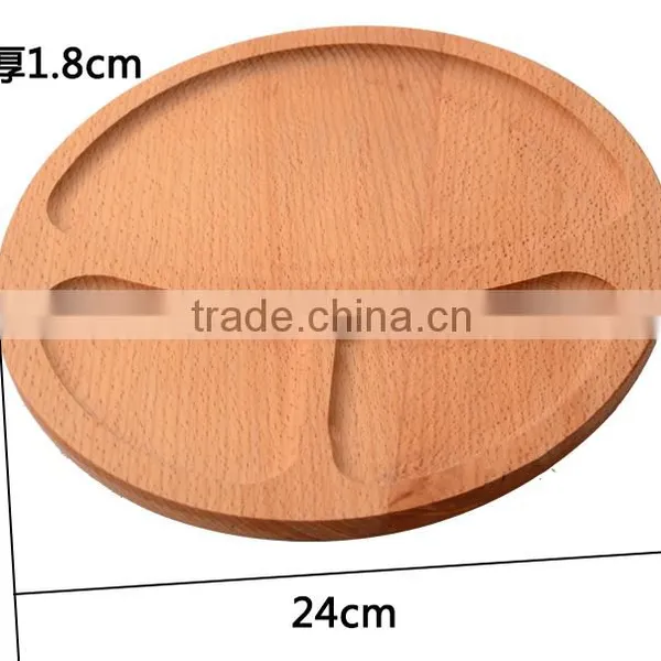 Cheap New Products Wood Plate Wholesale