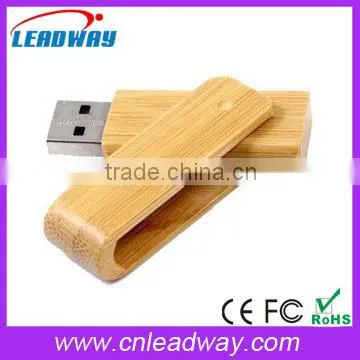 2016 Best Wooden Promotion Items, Bamboo Swivel Usb Stick 512MB-64GB photo-2