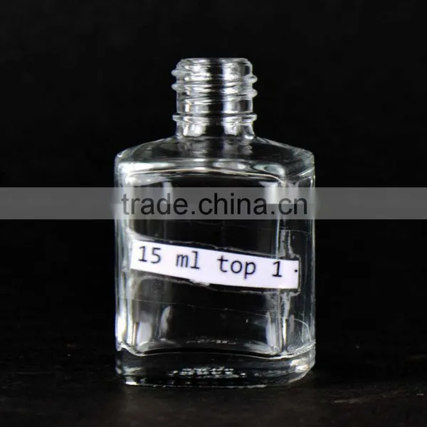 15 ML SQUARE SHAPE NAIL POLISH GLASS BOTTLE photo-5