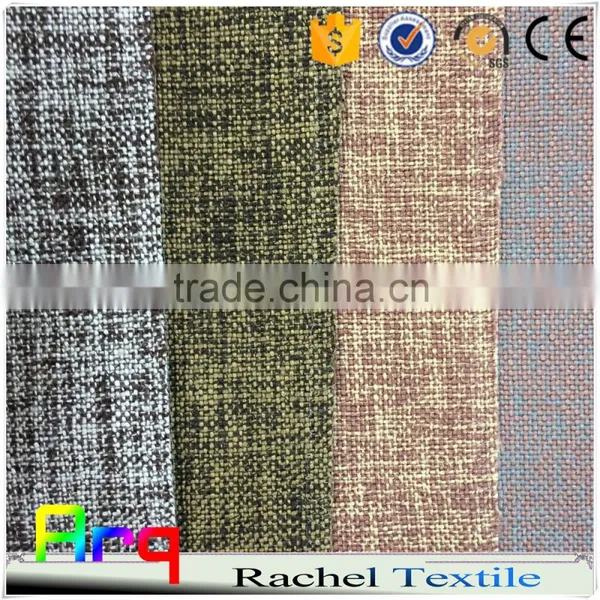 Pure Modern Pinstripe Style 100% Polyester Thick Fabric for Covering Sofa Cushion Curtain photo-2