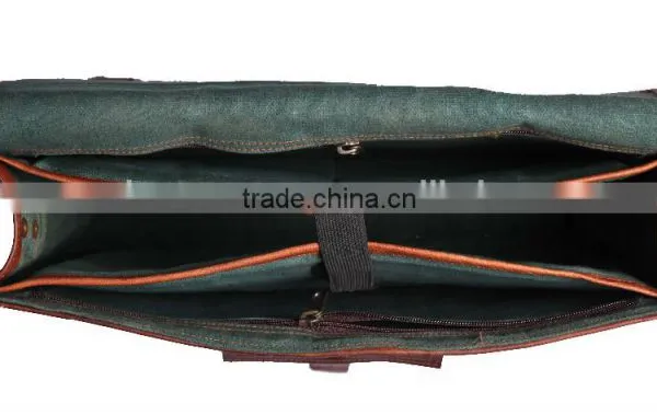 HandMade Vintage Leather Messenger Bags Cross Body Bag photo-2