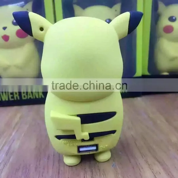 Hot Sale Portable Pikachu Pokemon Power Bank photo-4