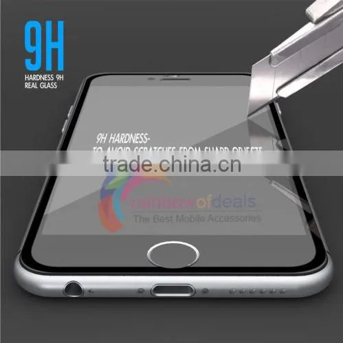 Full Coverage Premium Tempered Glass Film Screen Protector For IPhone 6 6s Plus