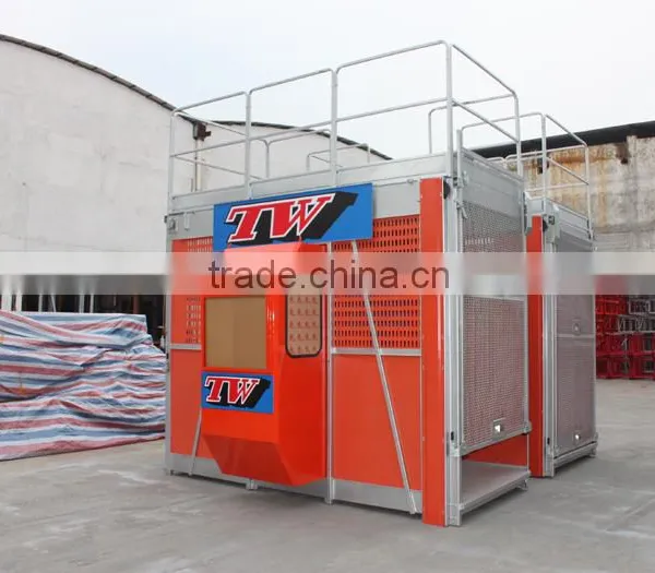 BUILDING CONSTRUCTION HOIST SC100/100 WITH RACK AND MAST photo-2
