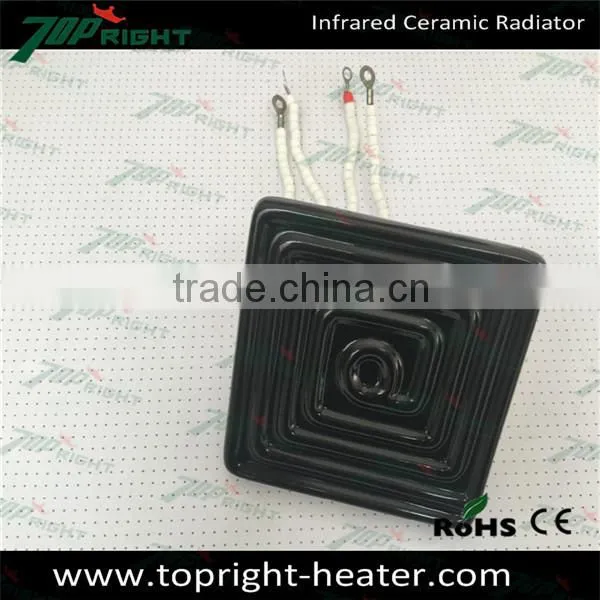 High Quality Embedded Hollow Type Far Infrared Ceramic Radiator Heater photo-2