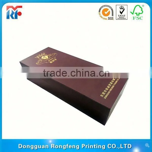 Cheap Foldable Wine Paper Box