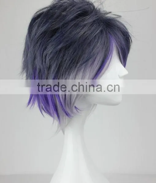 Diabolik Lovers Anime Short Cosplay Hair Lolita Party Fashion Men Wig N499 photo-2