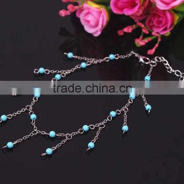 FANCY DESIGN A50020 Antique Silver Anklets photo-2