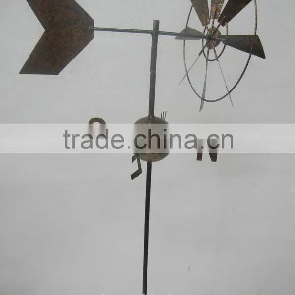 New Design Antique Metal Arrow Wind Vane Garden Weather Vane