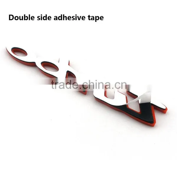 Custom 3d Waterproof Adhesive Brand Turbo Car Logo Stickers photo-3