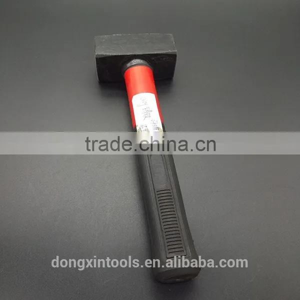Red Handle Rubber Covered Iron Hammer photo-5