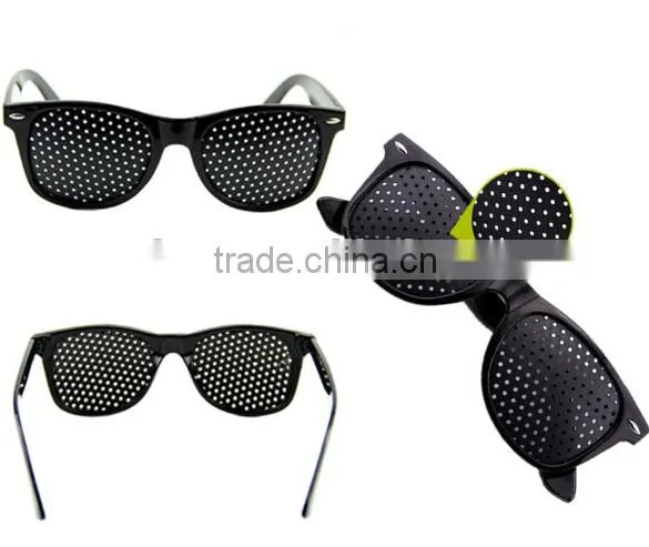 1XBlack Improver Eyesight Pinhole Glasses / Vision Care Pinhole Glasses / Health Care Glasses