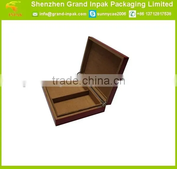 Lightweight Finished Wood Cigar Box photo-2