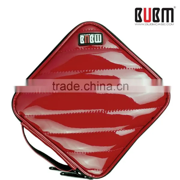 Wholesale ALL COLORS PU Leather Square CD Bag,CHEAP DVD VCD Case photo-6