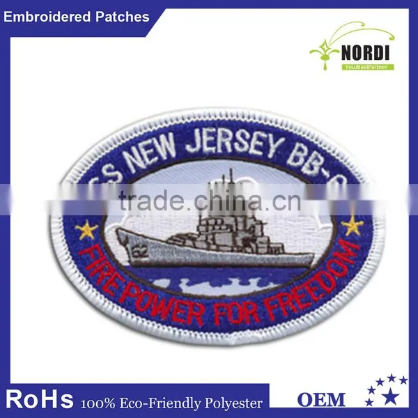 Hot Sale Cheap Custom Embroidery Badge/patch/Label for Clothing photo-4