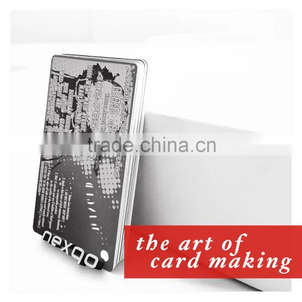 Bulk Supplier Cheap Laser Cut Custom Stainless Steel Metal Business Card photo-6