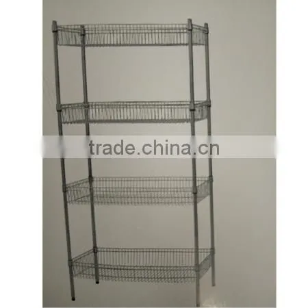 Hot New Products for 2015 Metal Supermarket Display Rack photo-2