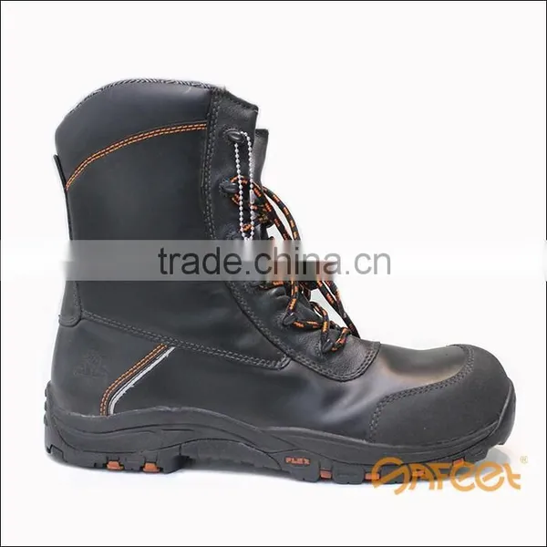 High Quality Cow Grain Leather Firefighter Safety Shoes, Safety Shoes for Workers, Safety Shoes in Korea (SA-9402) photo-2