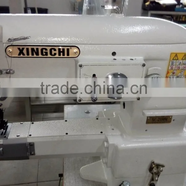 Industrial Zigzag Sewing Machine With 3/transport Cylinder Arm photo-4