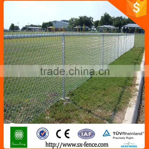 China Factory Green Color Pvc Wire Chain Link House Garden Fence photo-3