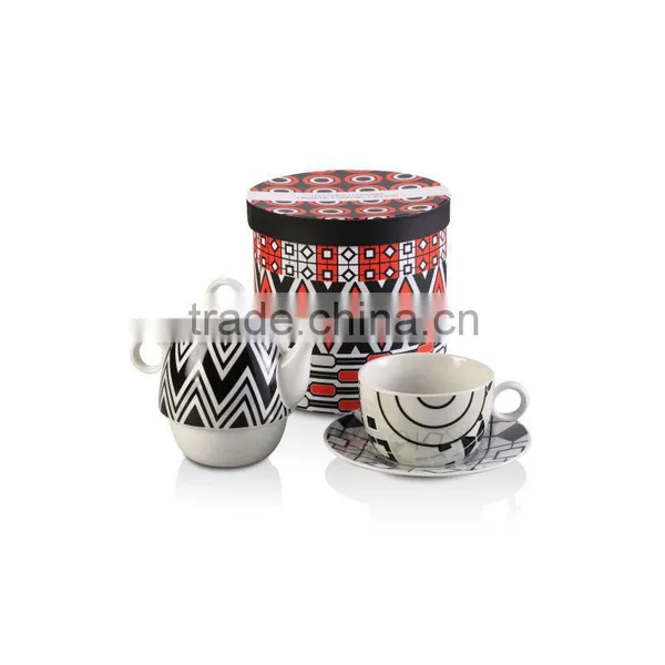 HJCF006-271 CHAOZHOU NEW DESIGN COFFEE FOR ONE CERAMIC COFFEE CUP