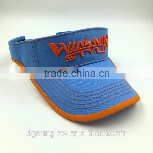 Custom Design Sun Hat Visor Cap Tennis Golf Baseball Outdoor Sport UV Protection photo-3